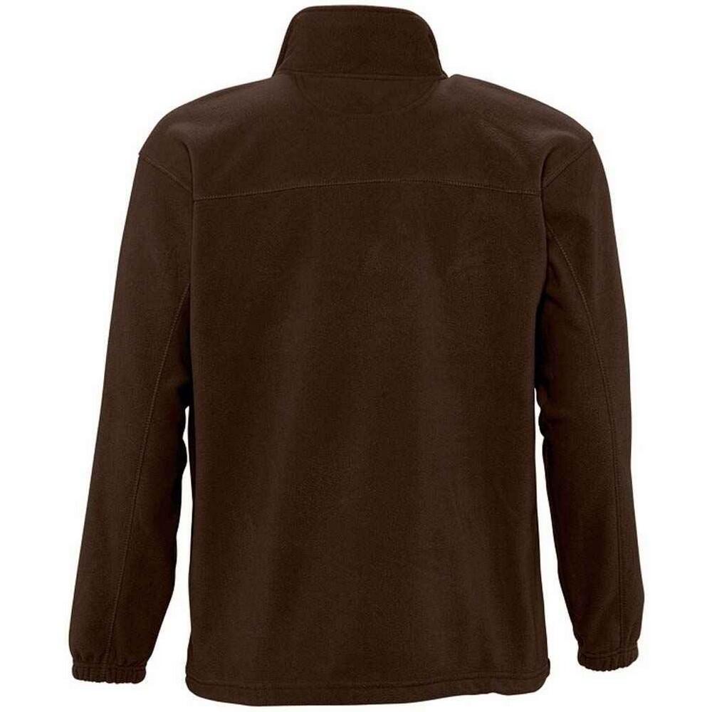 Veste Polaire NORTH Adulte (Chocolat Foncé) 2/4