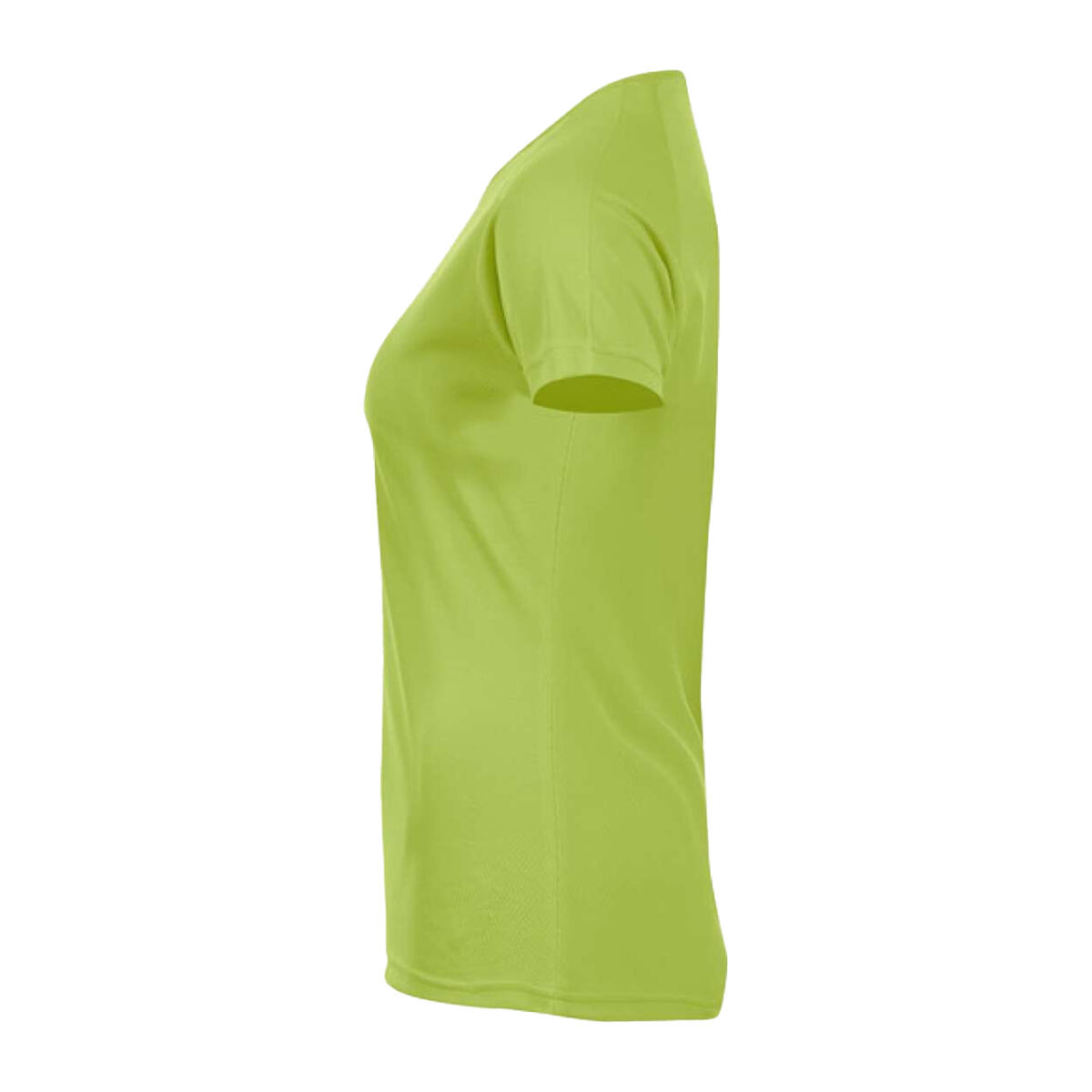 Tshirt SPORTY Femme (Vert Pomme) 3/4