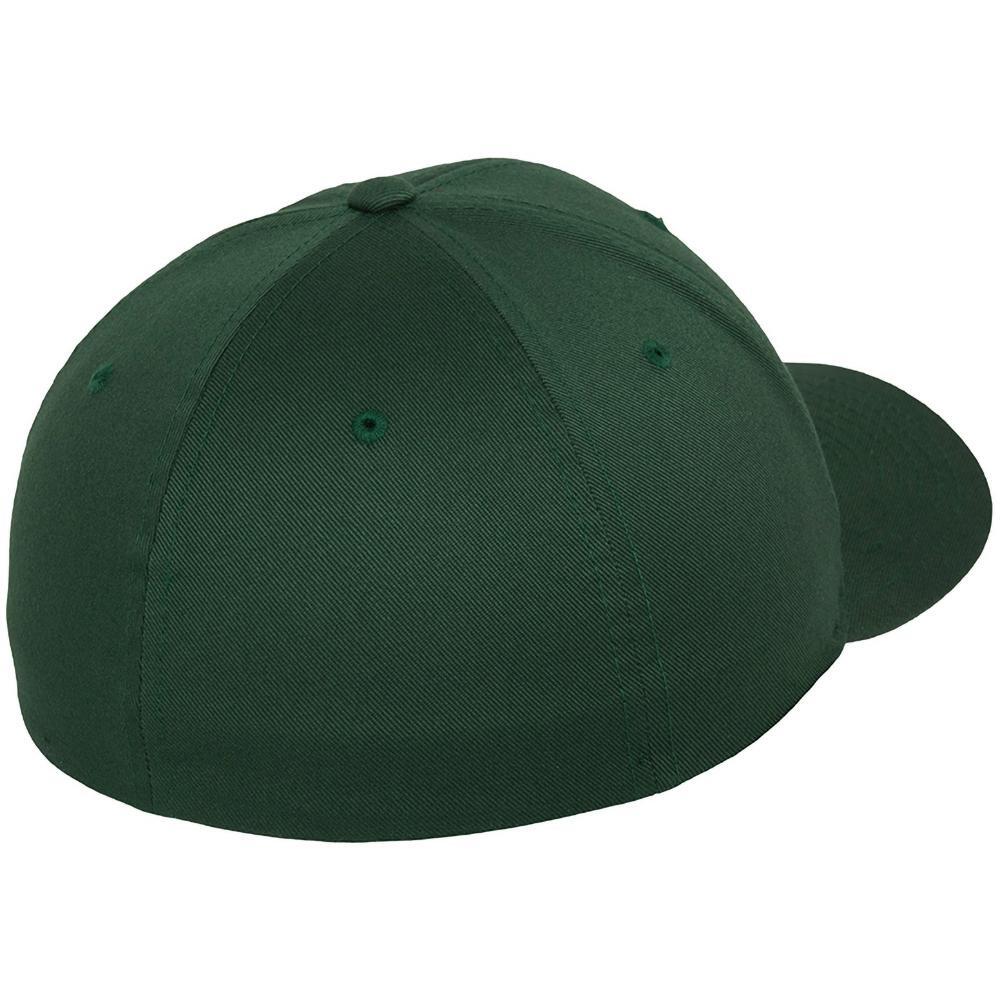 Unisex Baseballkappe Kinder Dunkelgrün 2/2