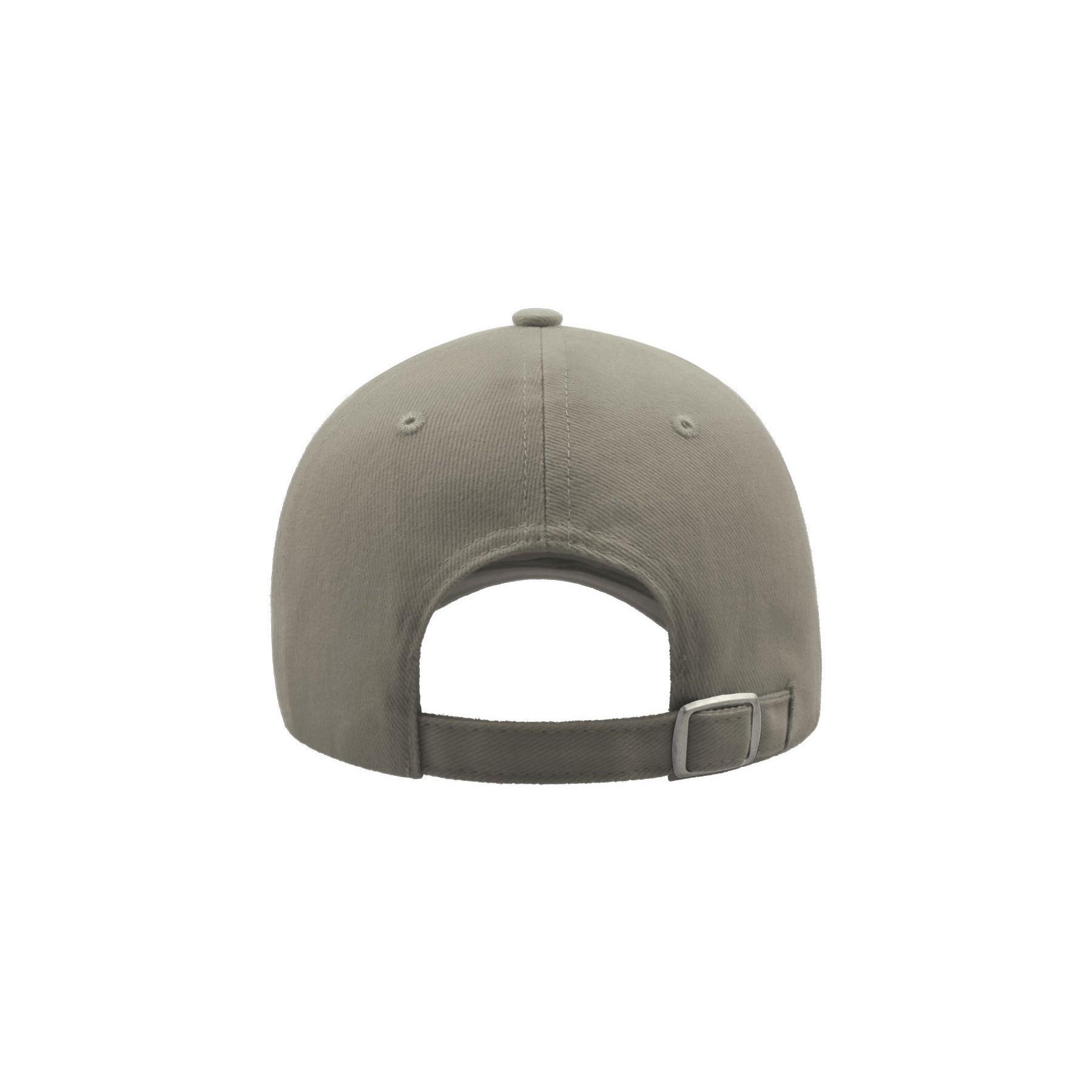 Gorra de seis capas de algodón modelo Liberty Sandwich style Gris claro 2/4