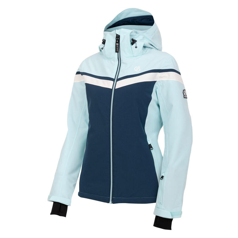 Blouson De Ski FLURRY Femme (Turquoise Pâle / Denim Sombre)