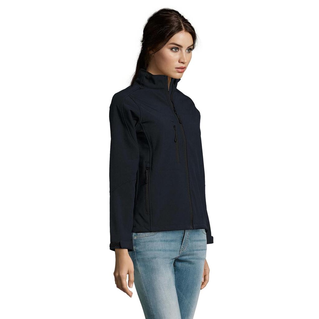 Womens/Ladies Roxy Soft Shell Jacket (Abyss Blue)