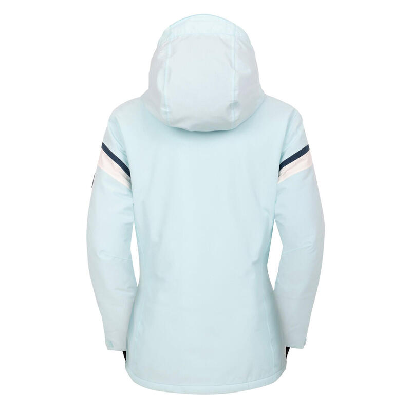Blouson De Ski FLURRY Femme (Turquoise Pâle / Denim Sombre)