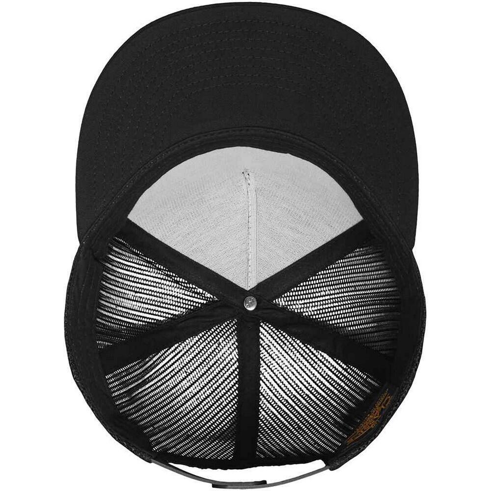 "Classic" Trucker Cap Damen und Herren Schwarz 3/4