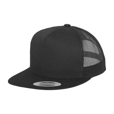 Klassieke trucker pet (zwart)