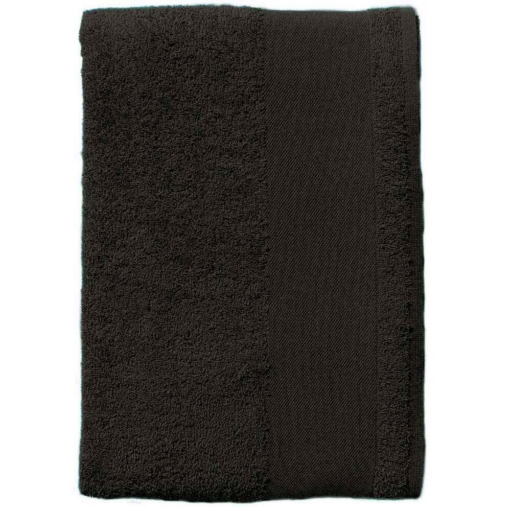 Sol's - Serviette De Bain Island (noir) - Serviette - Noir - Decathlon