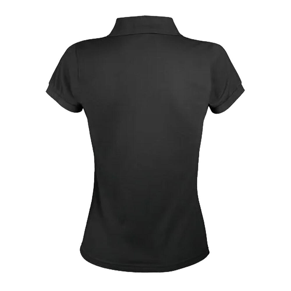 Polo PRIME Femme (Noir) 2/3