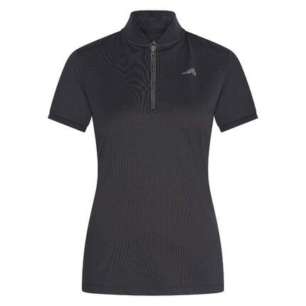 Damska koszulka jeździecka z zamkiem błyskawicznym Euro-Star Ramona