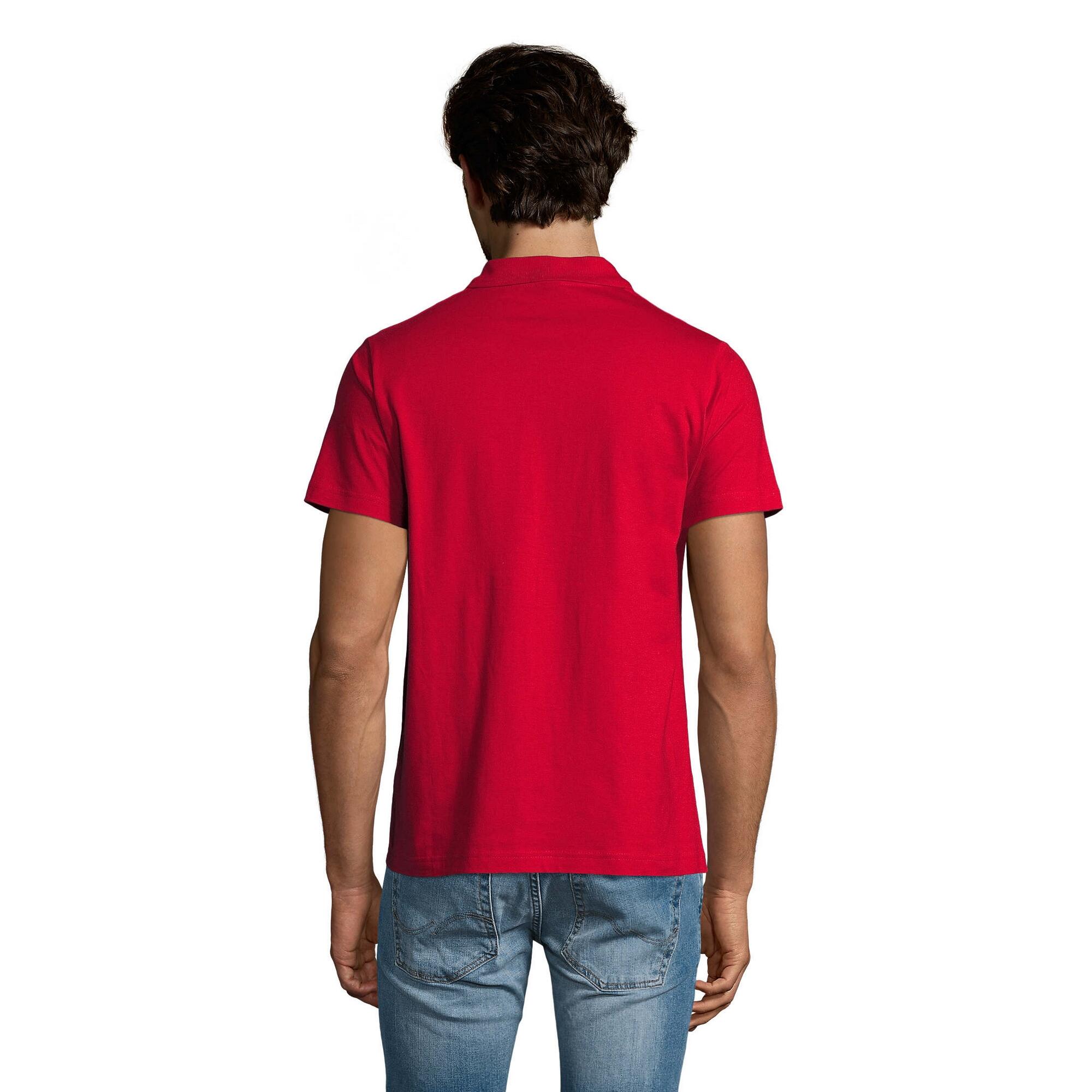 Polo PRESCOTT Homme (Rouge) 2/4