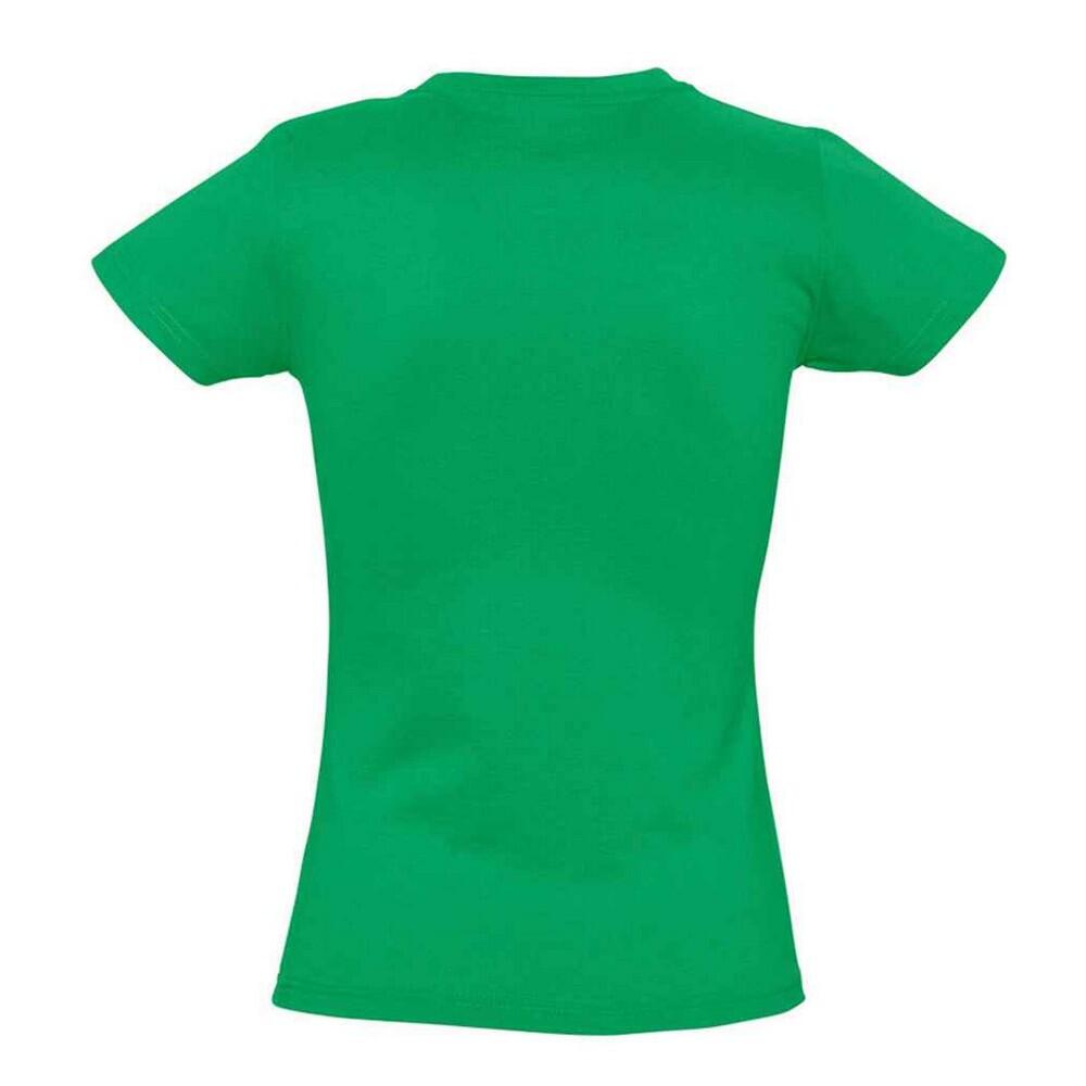 Tshirt IMPERIAL Femme (Vert Kelly) 2/4