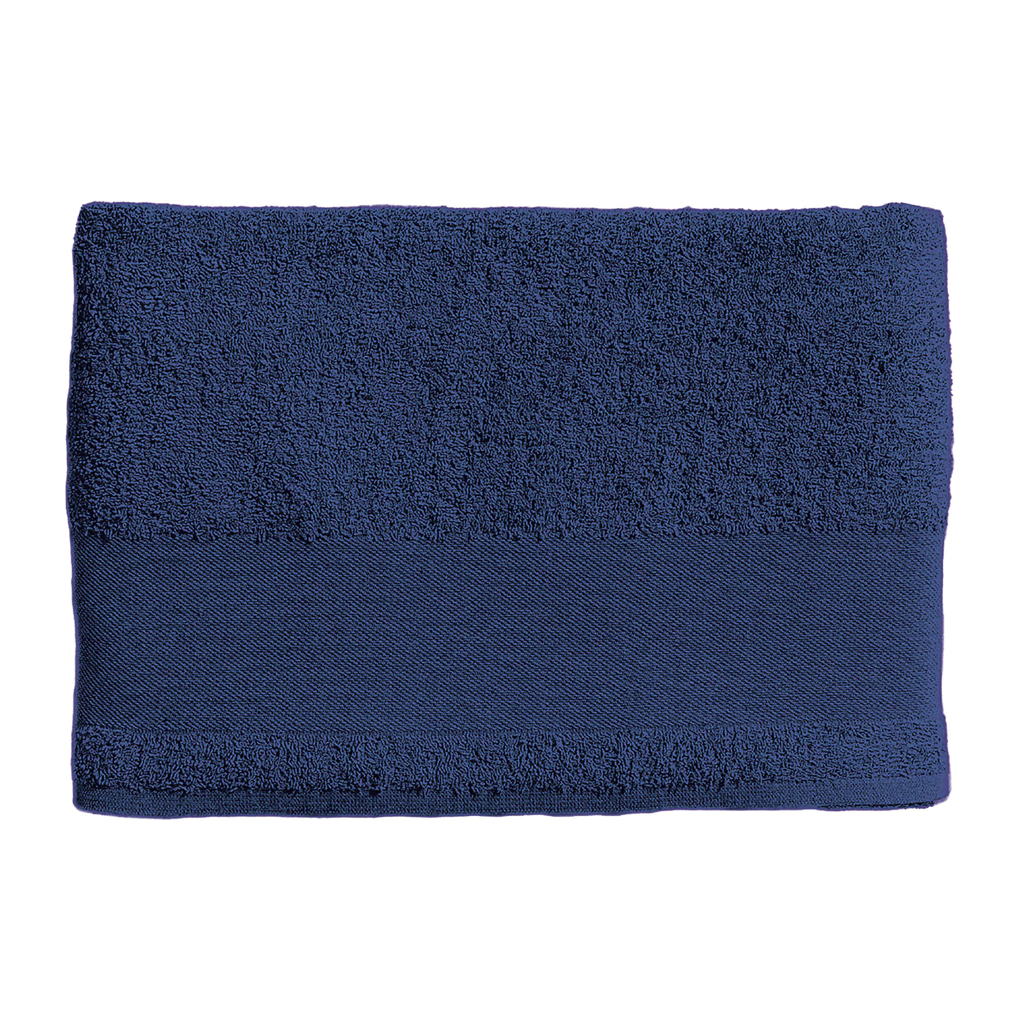 Sol's - Serviette De Bain Bayside (bleu Marine Français) - Serviette - Bleu - Decathlon