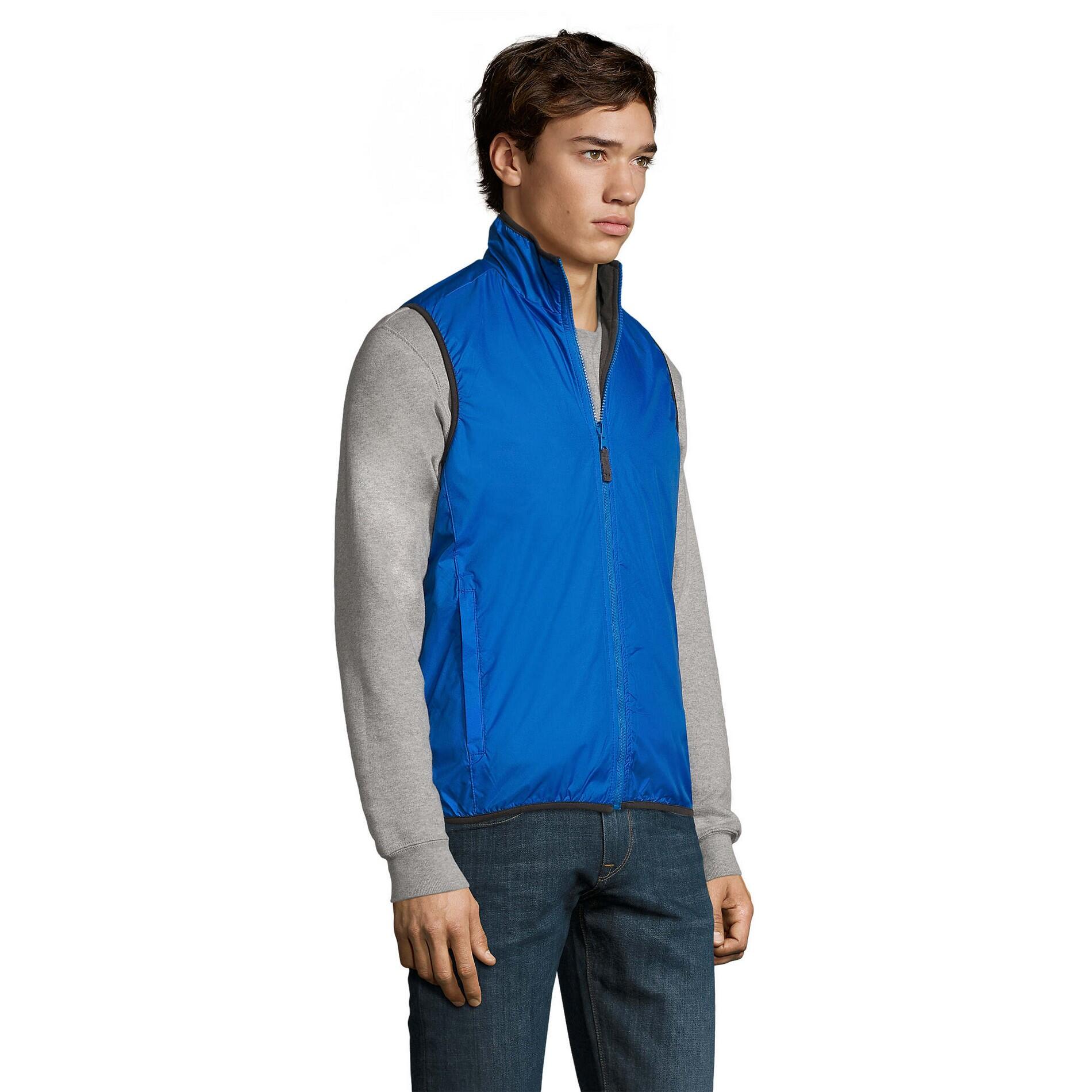 Veste Sans Manches WINNER Adulte (Bleu Roi) 3/4