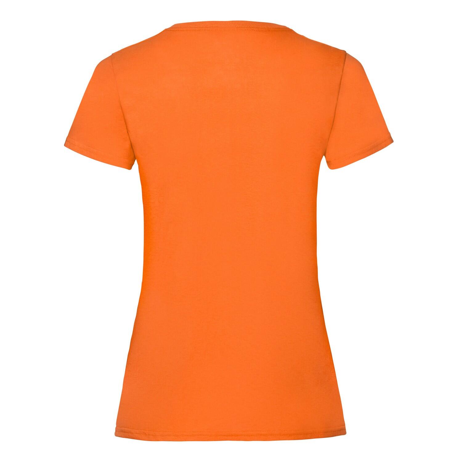 Camiseta Valueweight para Mujer Naranja 2/3