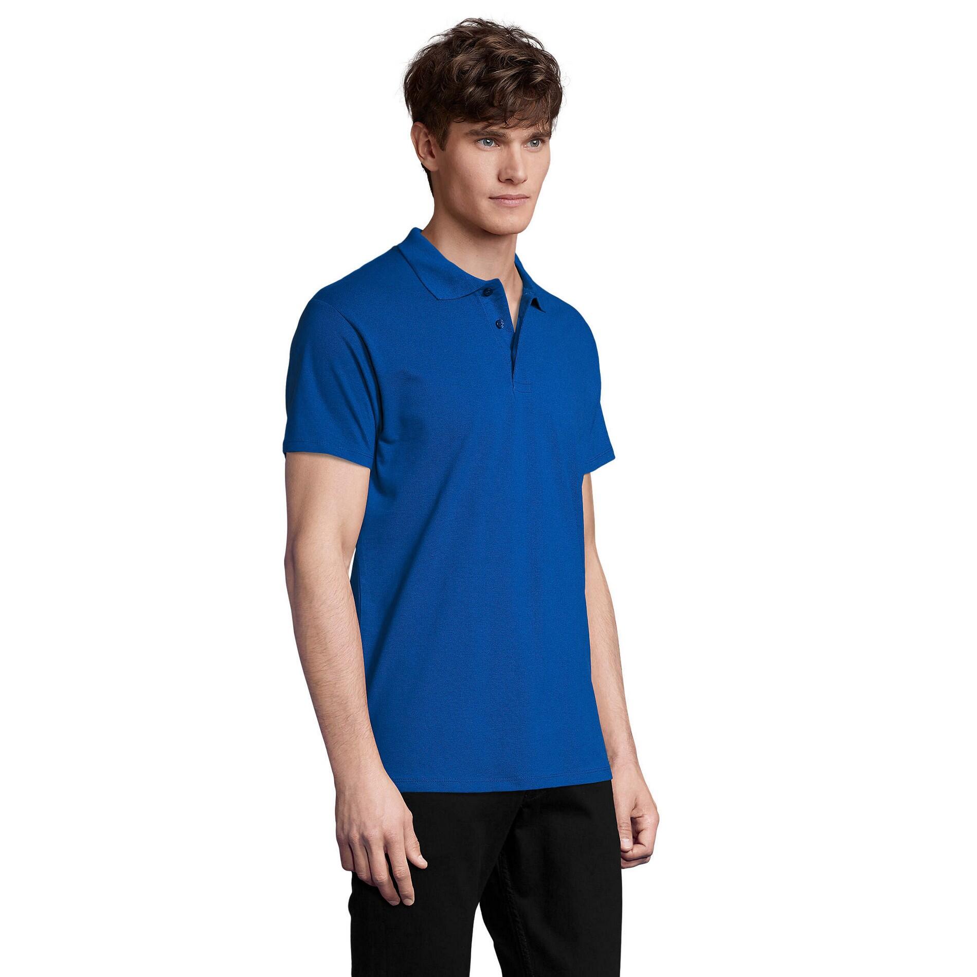 Polo SPRING Homme (Bleu Roi) 3/4