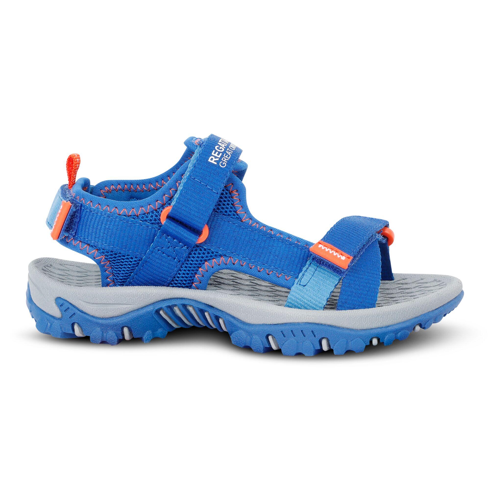 Regatta - Sandales - Blaze Randonnée Enfant - Sandales - Bleu|orange - Decathlon