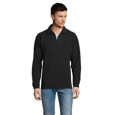 Volwassen uniseks ness half zip fleece top (rood)