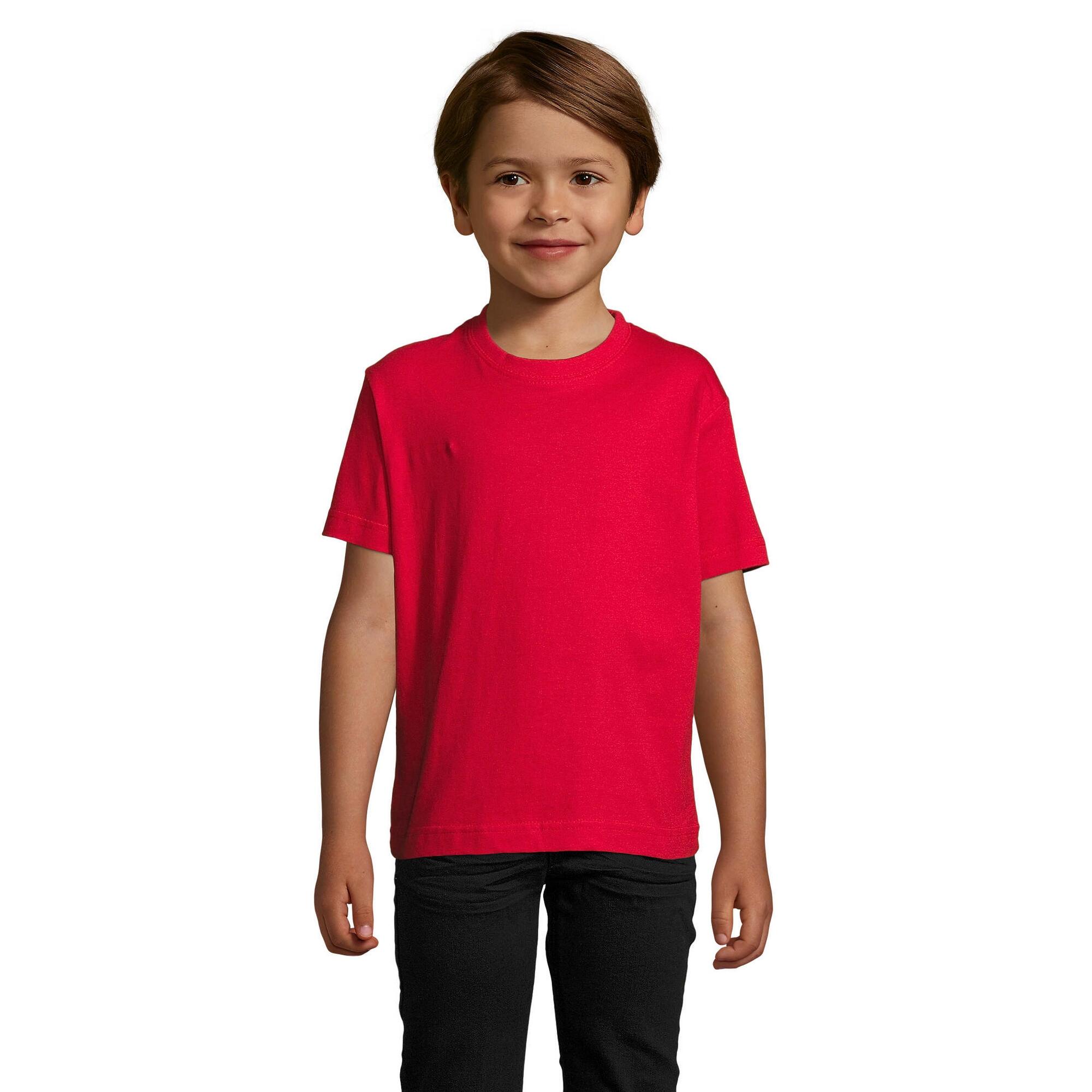 SOL'S T-Shirt imperial para crianças e jovens Vermelho