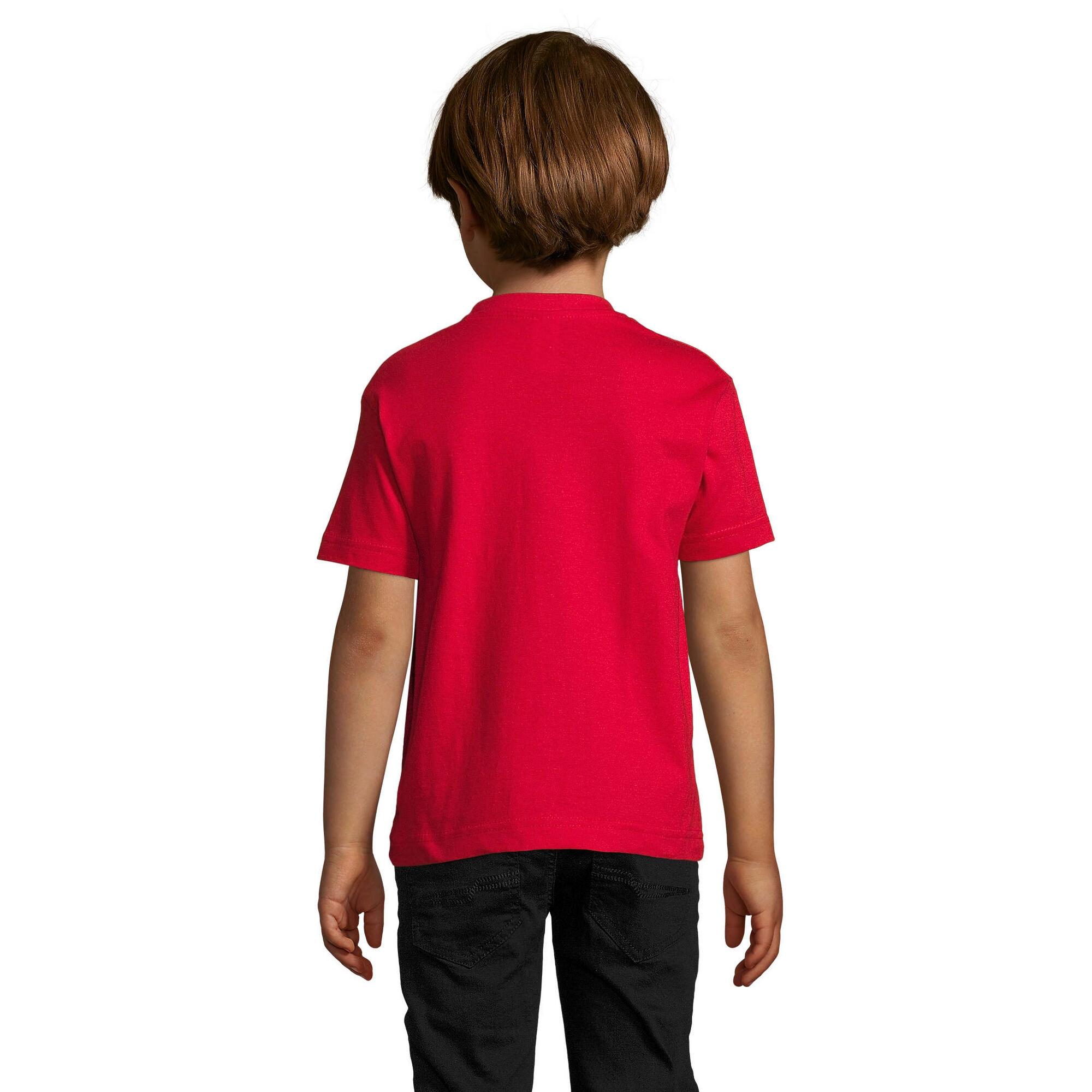 Camiseta Imperial para Niños/Niñas Rojo 2/3