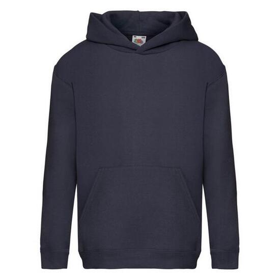 Sweat À Capuche PREMIUM Enfant (Bleu Marine Sombre)