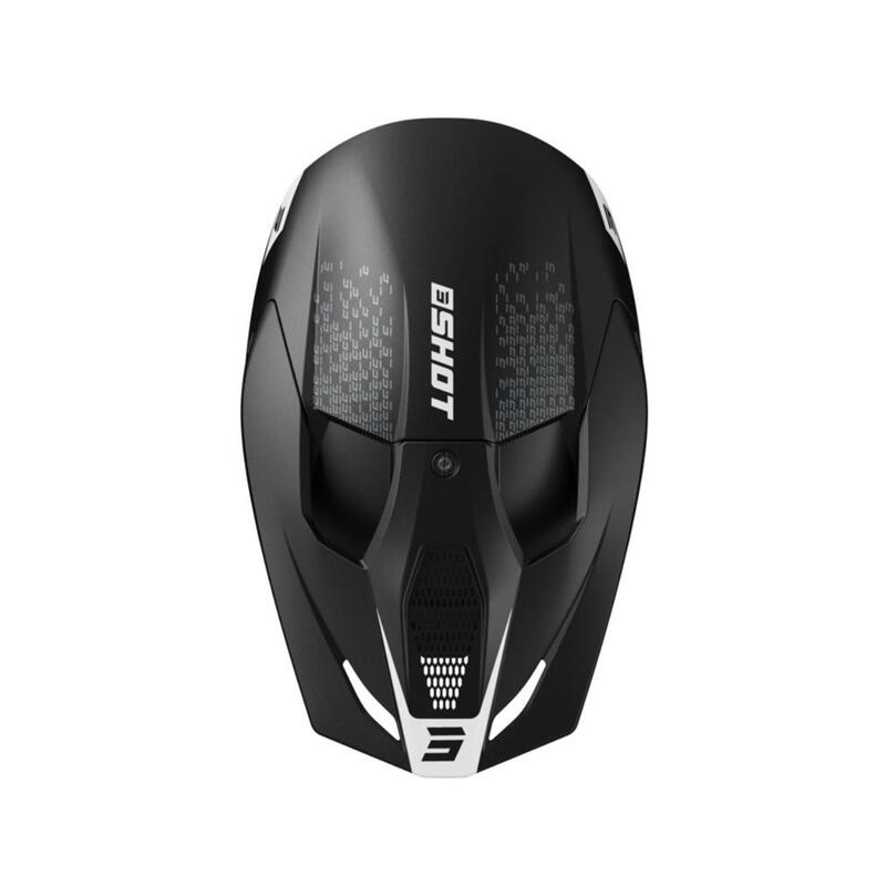 Casque Intégral VTT/BMX Shot Furious Draw Noir Blanc Adulte