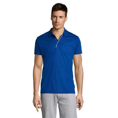 Heren performer sport poloshirt (wit)