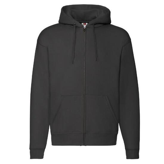 Veste À Capuche PREMIUM Adulte (Noir)