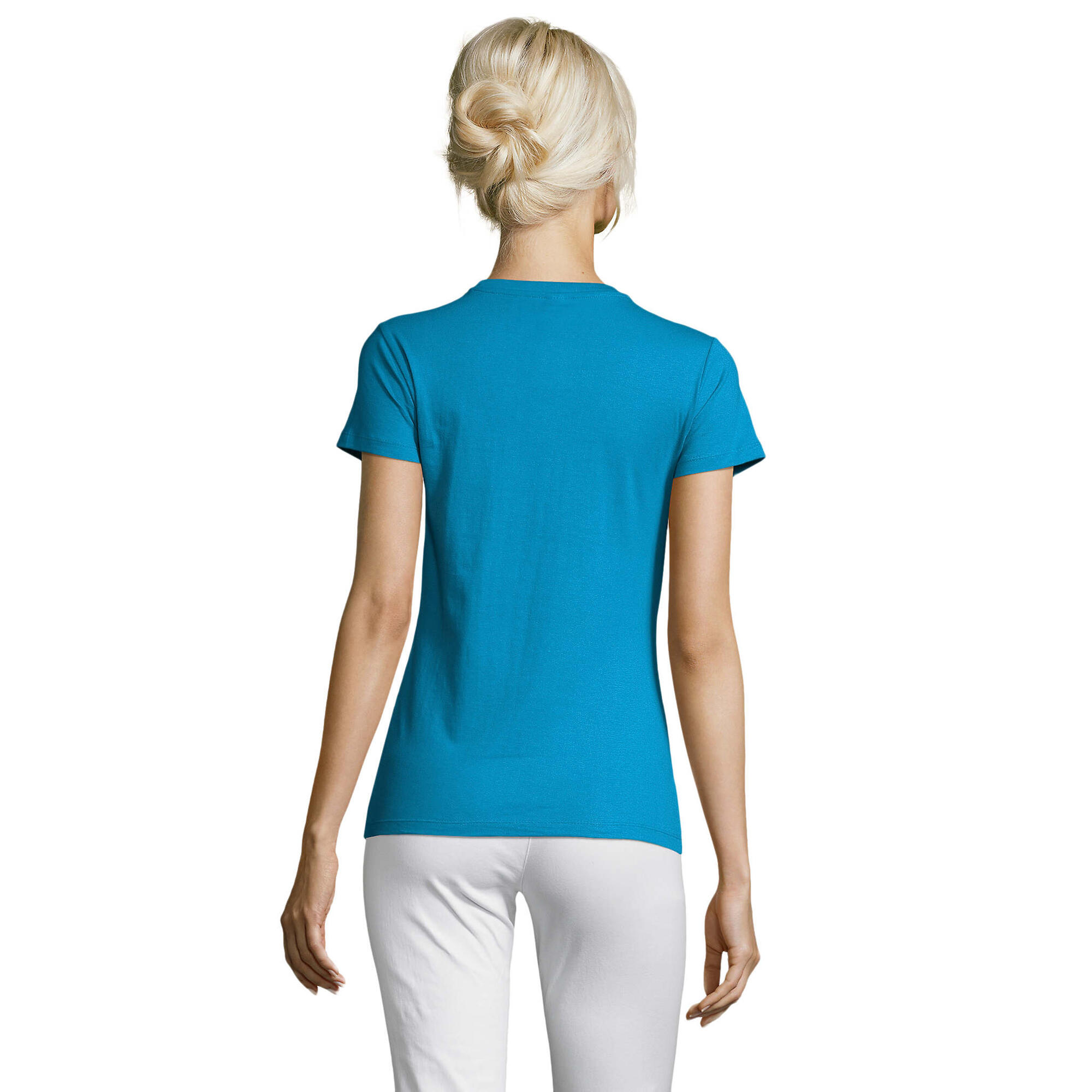 Tshirt REGENT Femme (Turquoise Pâle) 2/3
