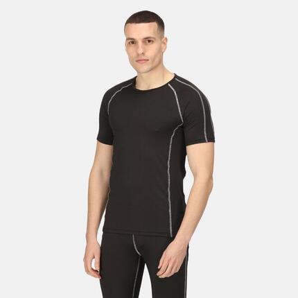 Veste randonnée - Pro Ss Base Top noir homme