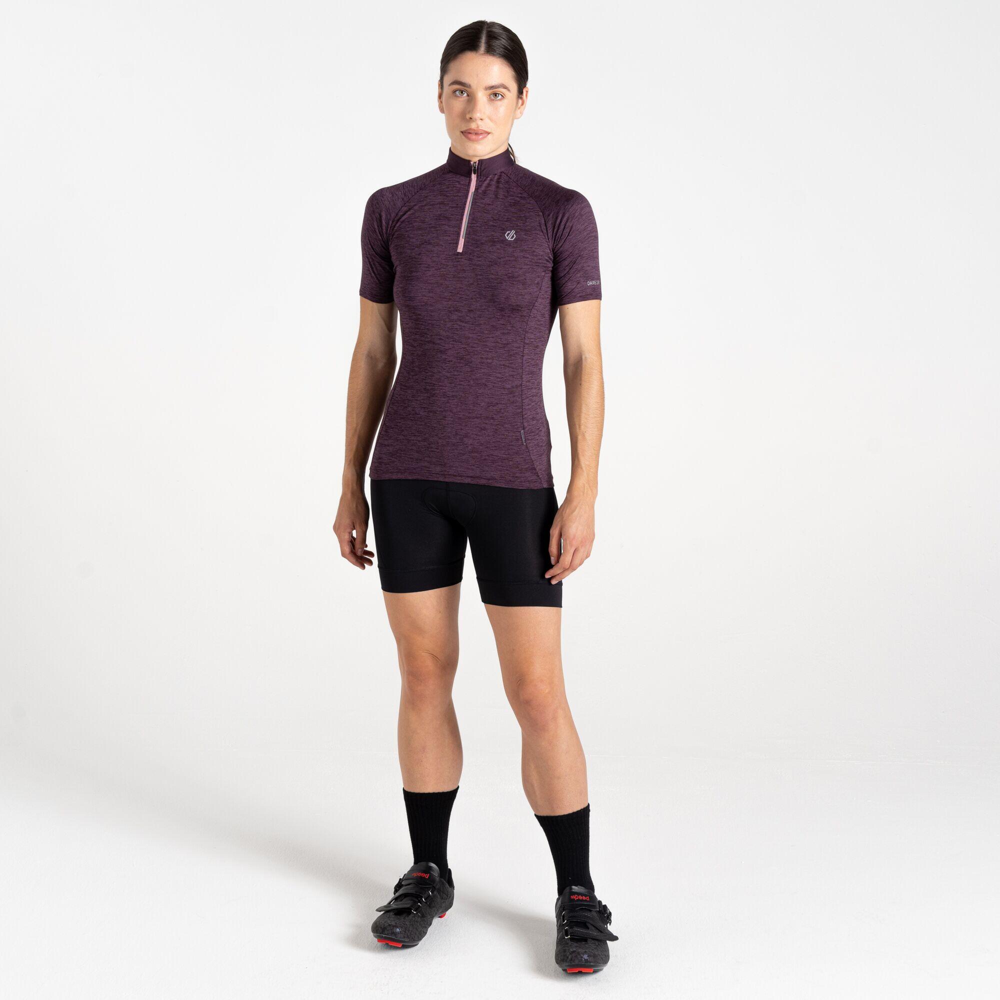T-shirt Korte Mouwen Hiking Dames Pedal Through It Jersey 2/7