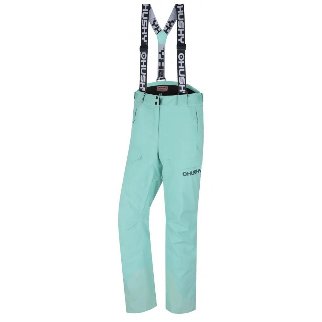 Women’s Ski Pants Grati L Stretch 20,000 Membrane – Light Green
