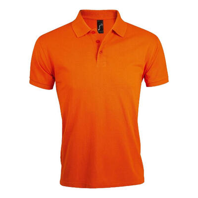 Heren prime poloshirt (wit)