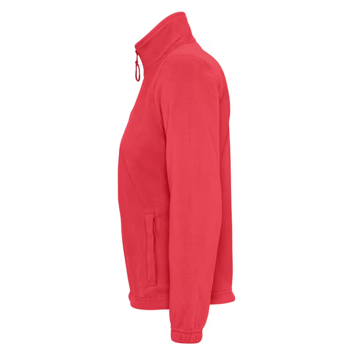 Giacca In Pile Donna SOLS North Rosso 3/4