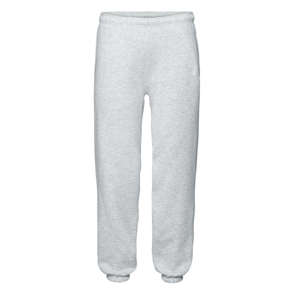 Unisex Adult Premium Heather Elasticated Cuff Jogging Bottoms (Heather Grey)
