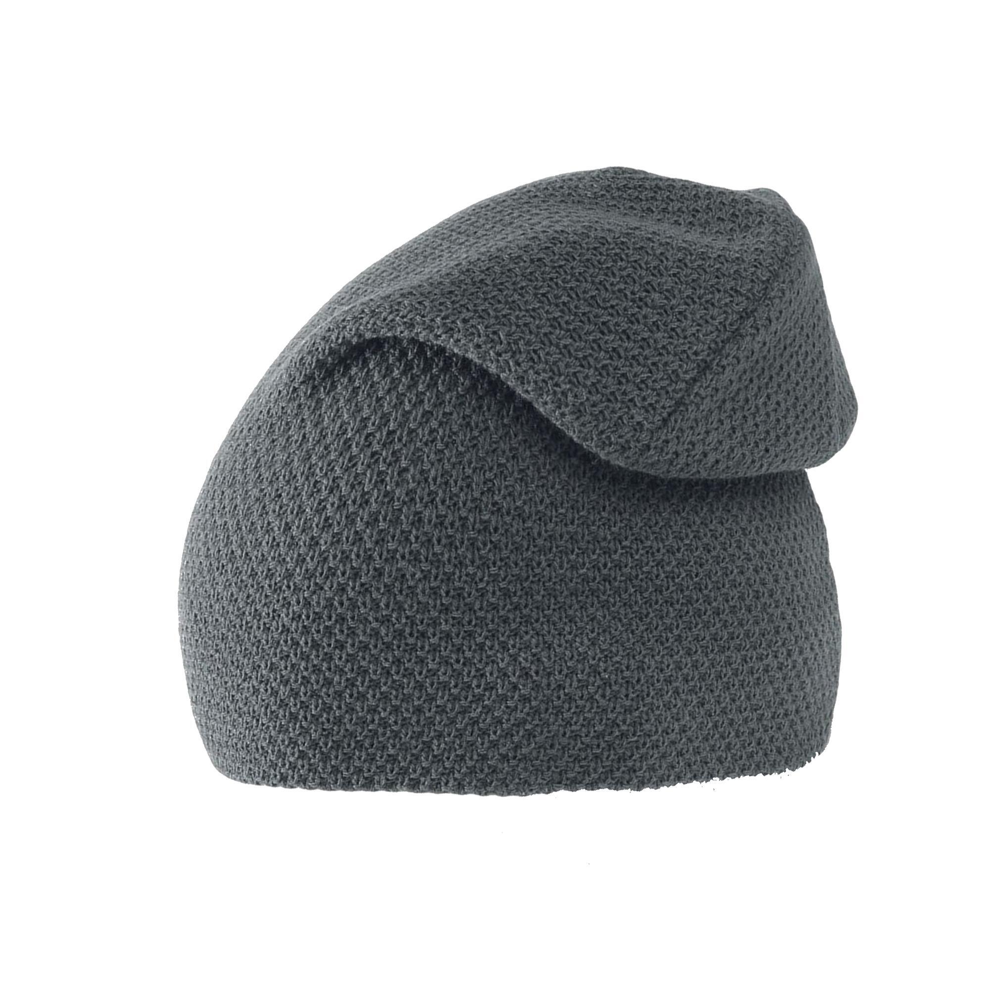 Berretto Lavorato A Maglia Tipo Nido D´ape Adulti/Unisex Atlantis Snobby Grigio 2/3