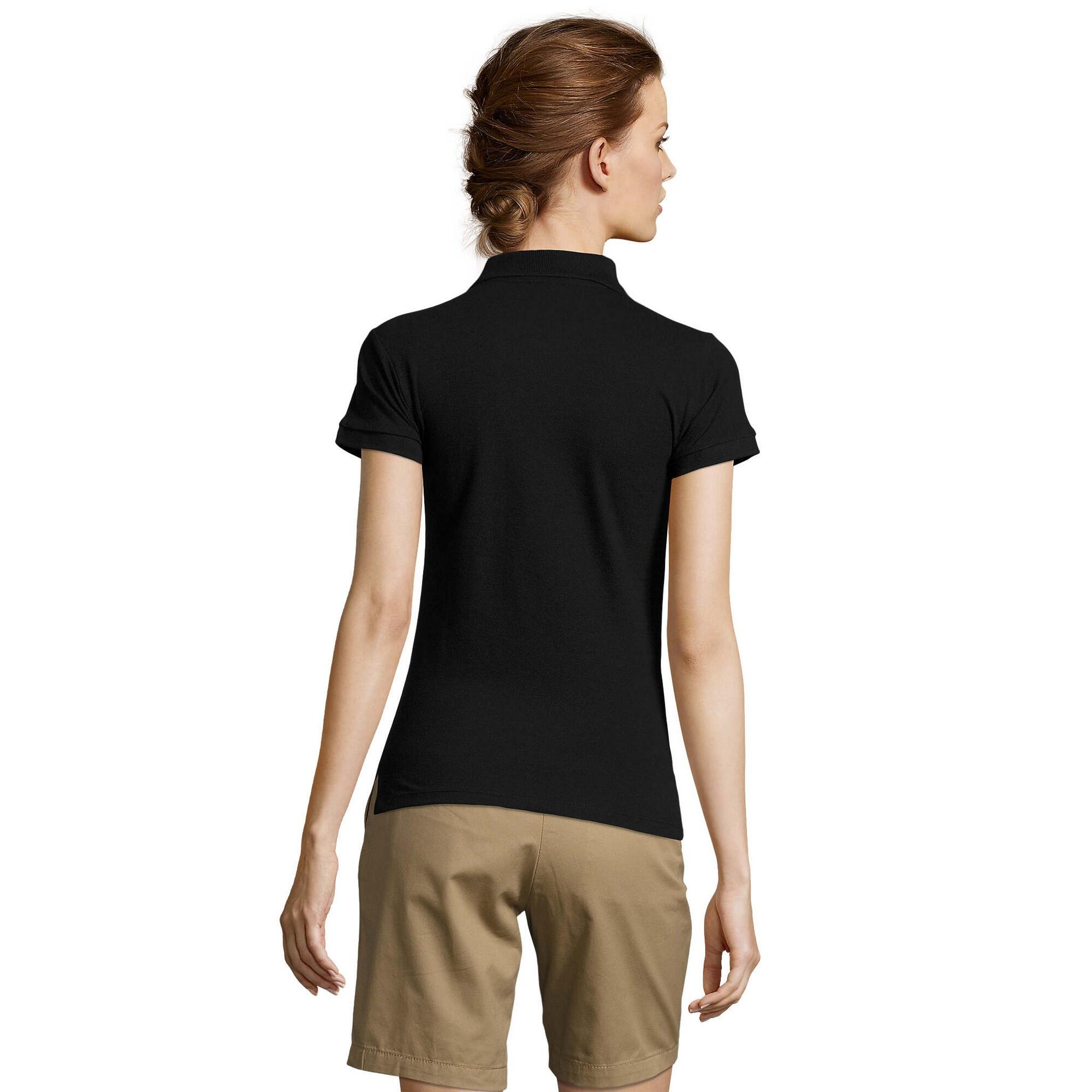 Polo PEOPLE Femme (Noir) 2/4