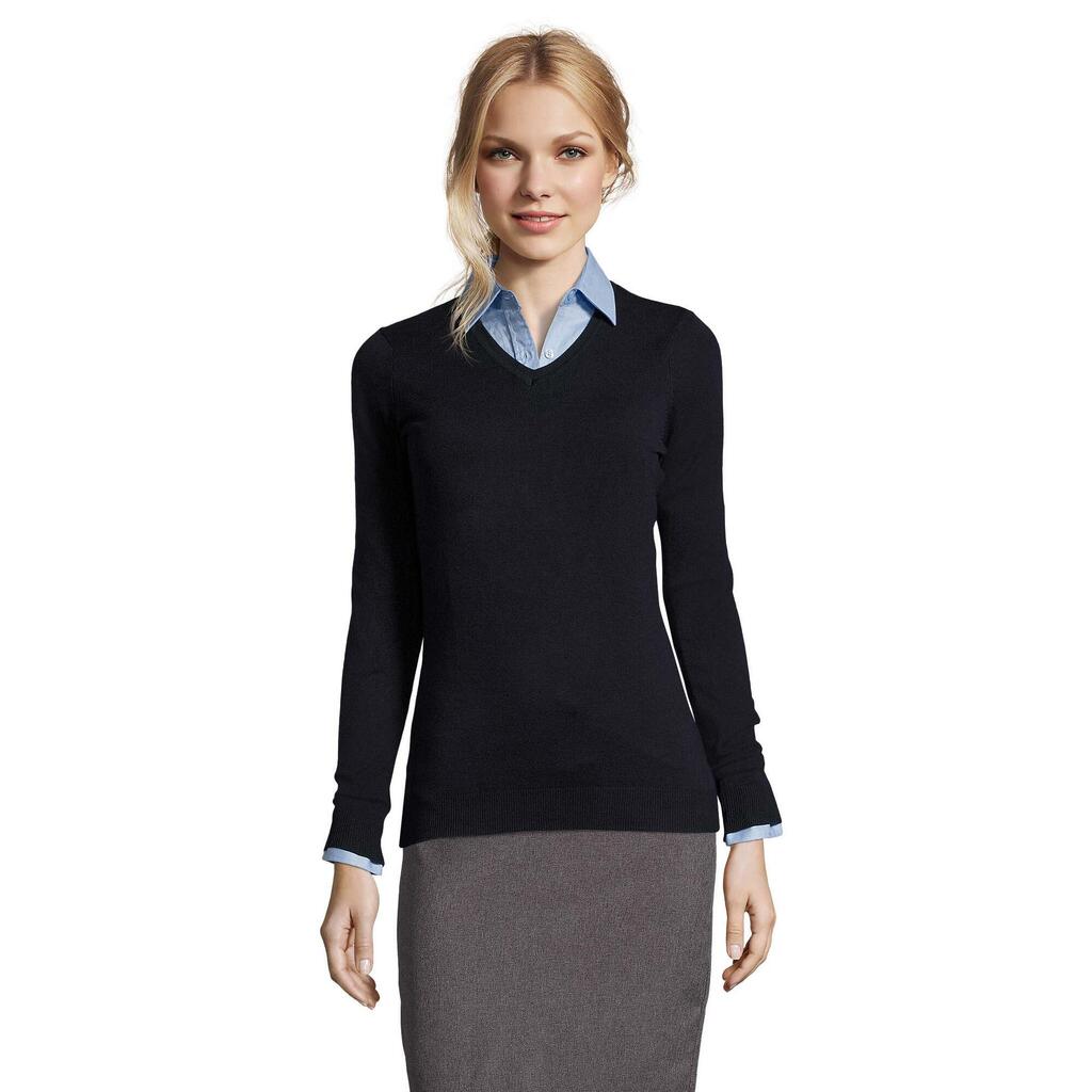 Womens/Ladies Glory Jumper (French Navy)