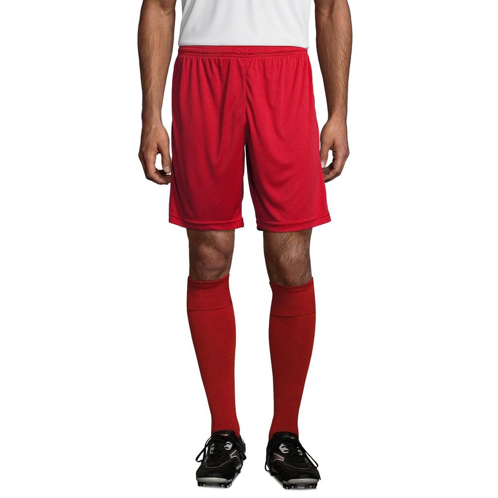 Unisex Adult Basic San Siro 2 Shorts (Red)