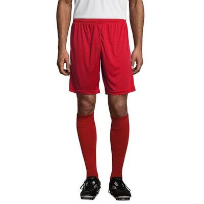 Unisex basis san siro 2 shorts voor volwassenen (wit)