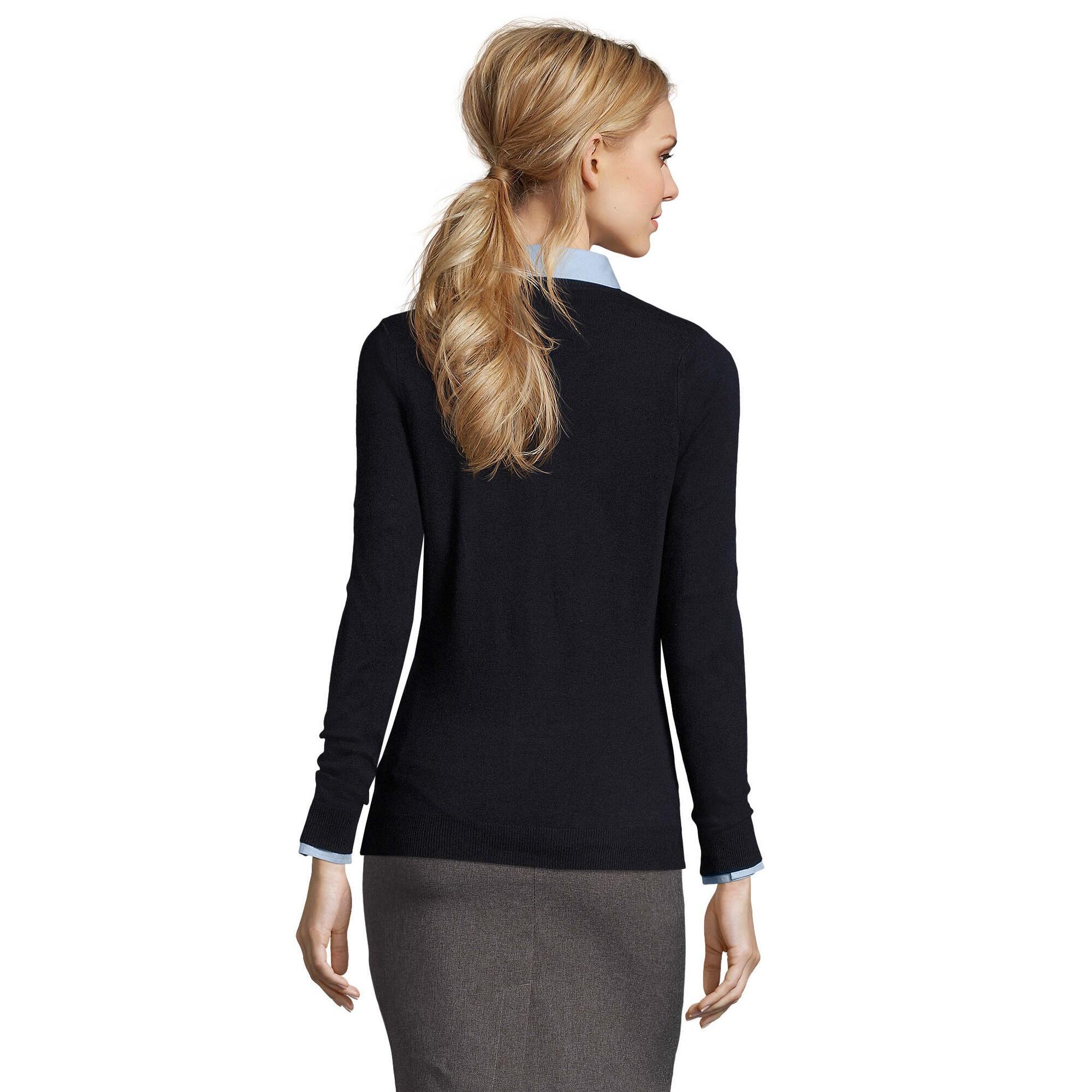 Maglione Donna SOLS Glory Blu Scuro 2/4