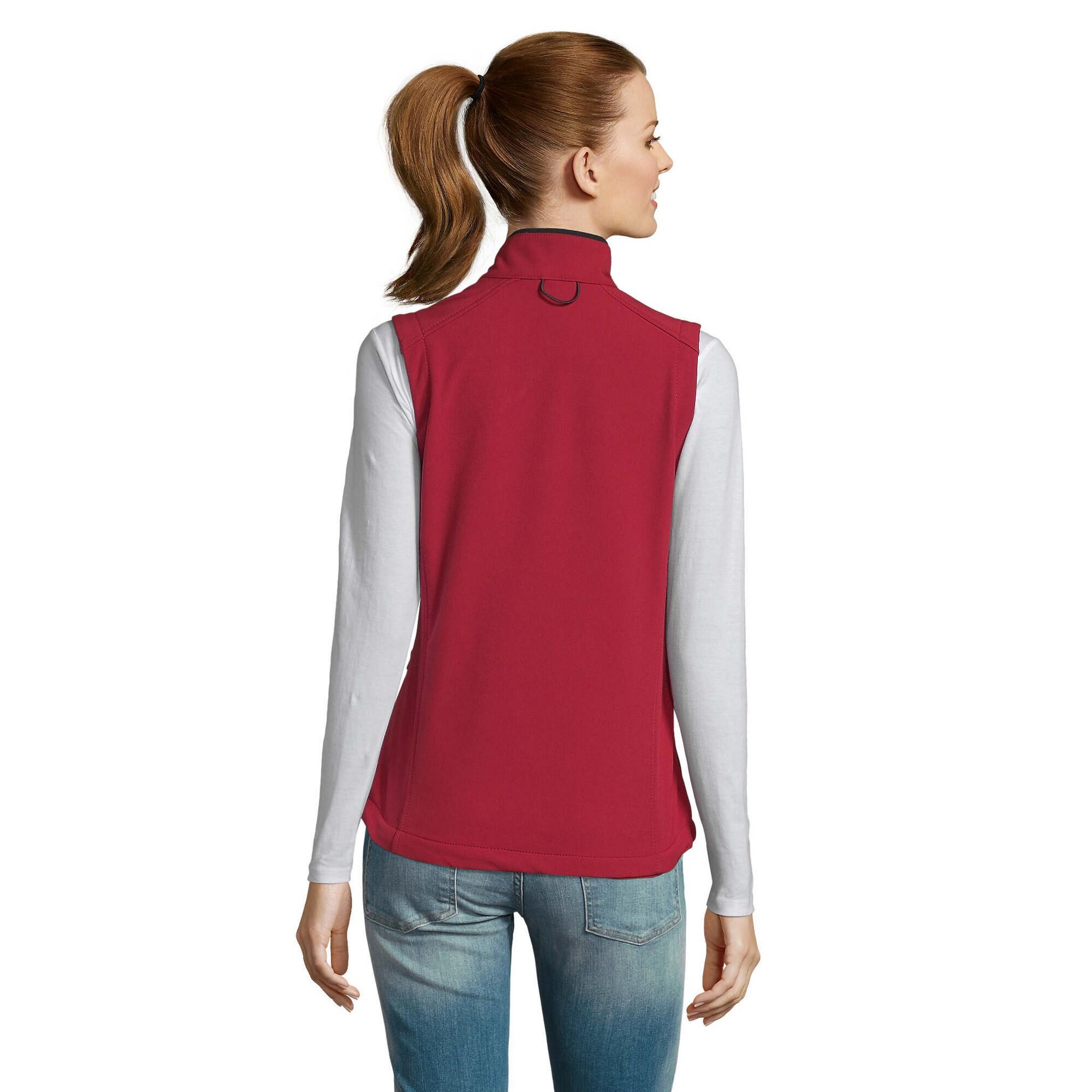 Veste Sans Manches RALLYE Femme (Rouge) 2/4