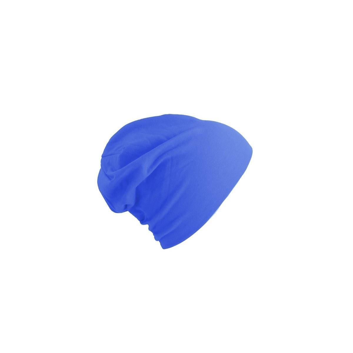 Berretto Tipo Beanie In Jersey Adulti/Unisex Atlantis Flash Blu Reale 2/4