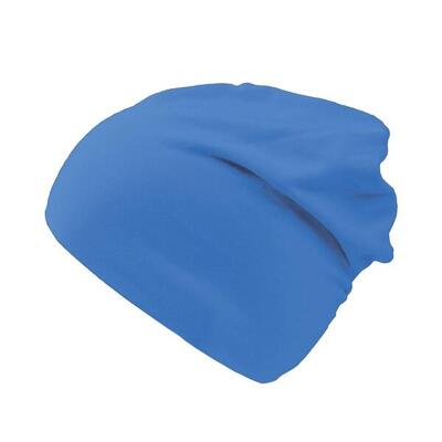 Flash jersey slouch beanie (zwart)