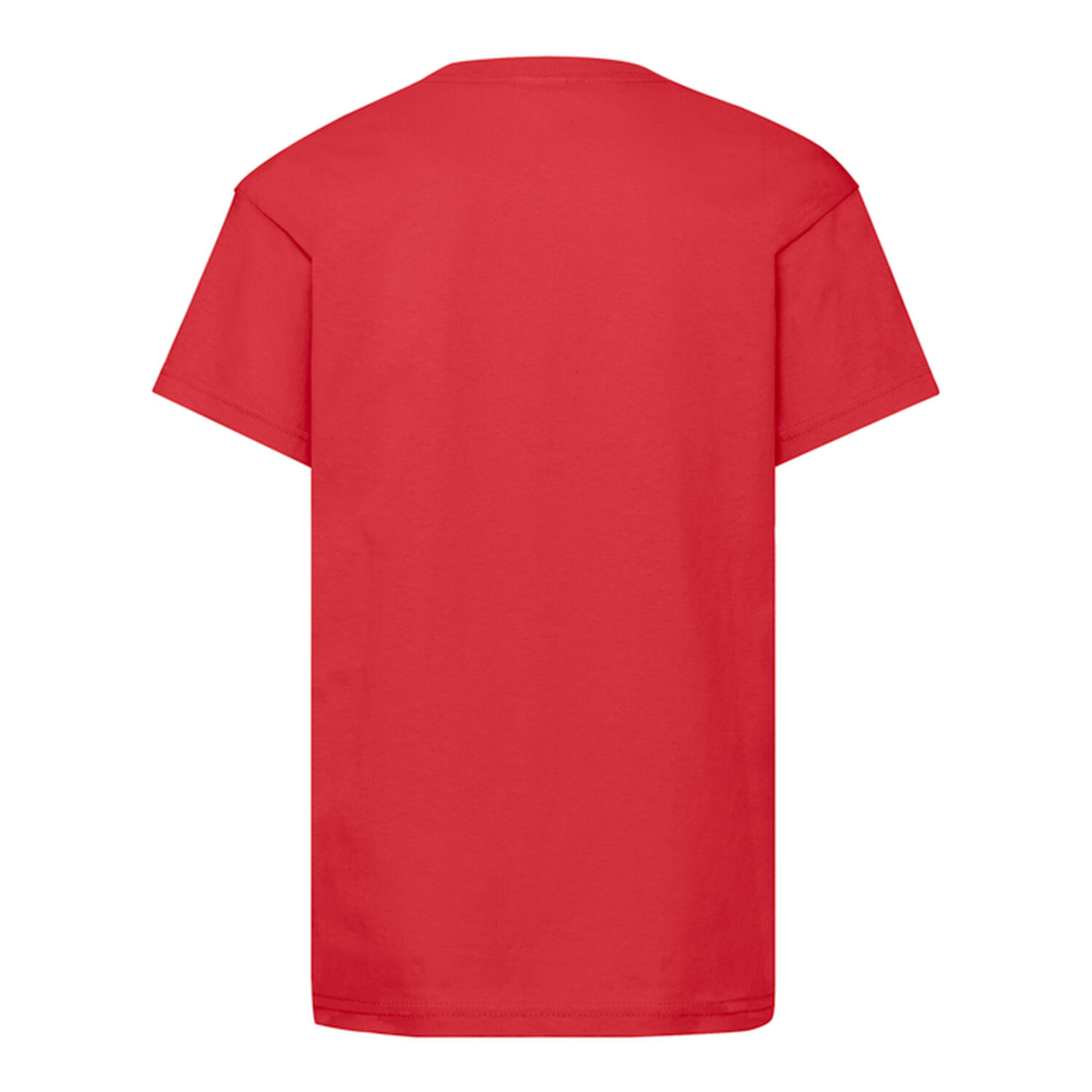 Maglietta Bambini Fruit Of The Loom Original Rosso 2/3