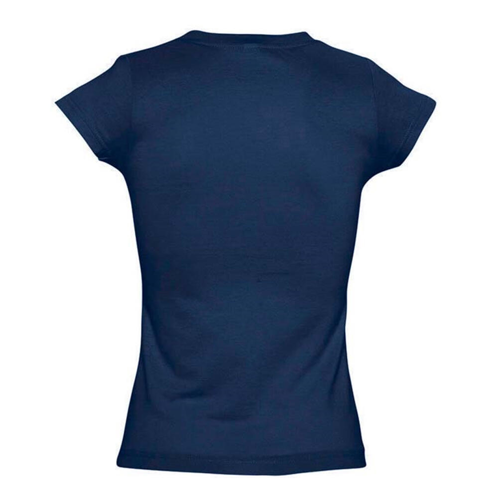 Tshirt MOON Femme (Bleu Marine Français) 2/4