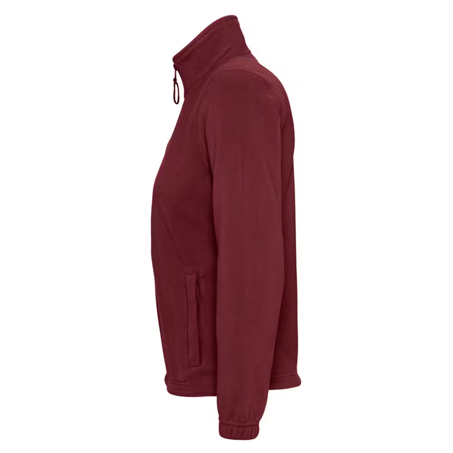 Dames North Fleece Jas (Bourgondië) 3/4