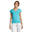 Tshirt MOON Femme (Bleu Atoll)