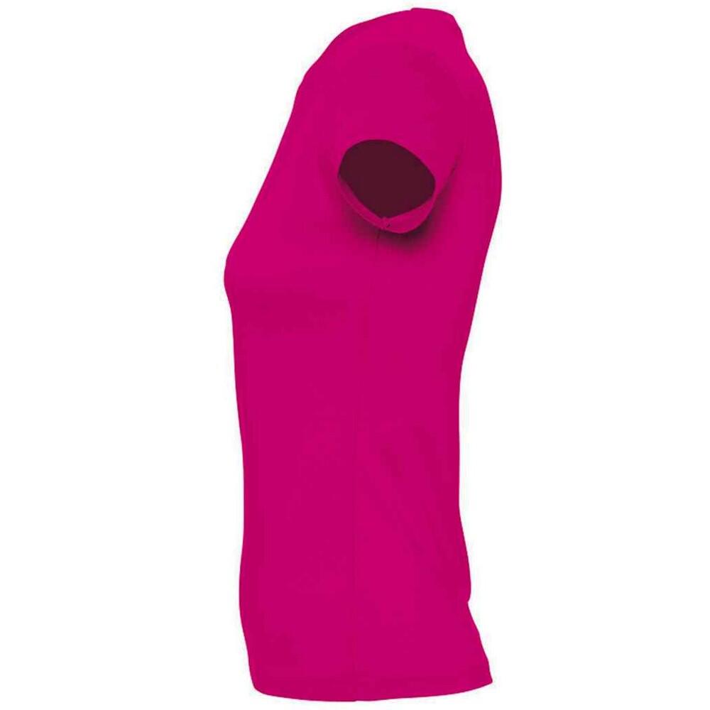 Tshirt IMPERIAL Femme (Fuchsia) 3/4