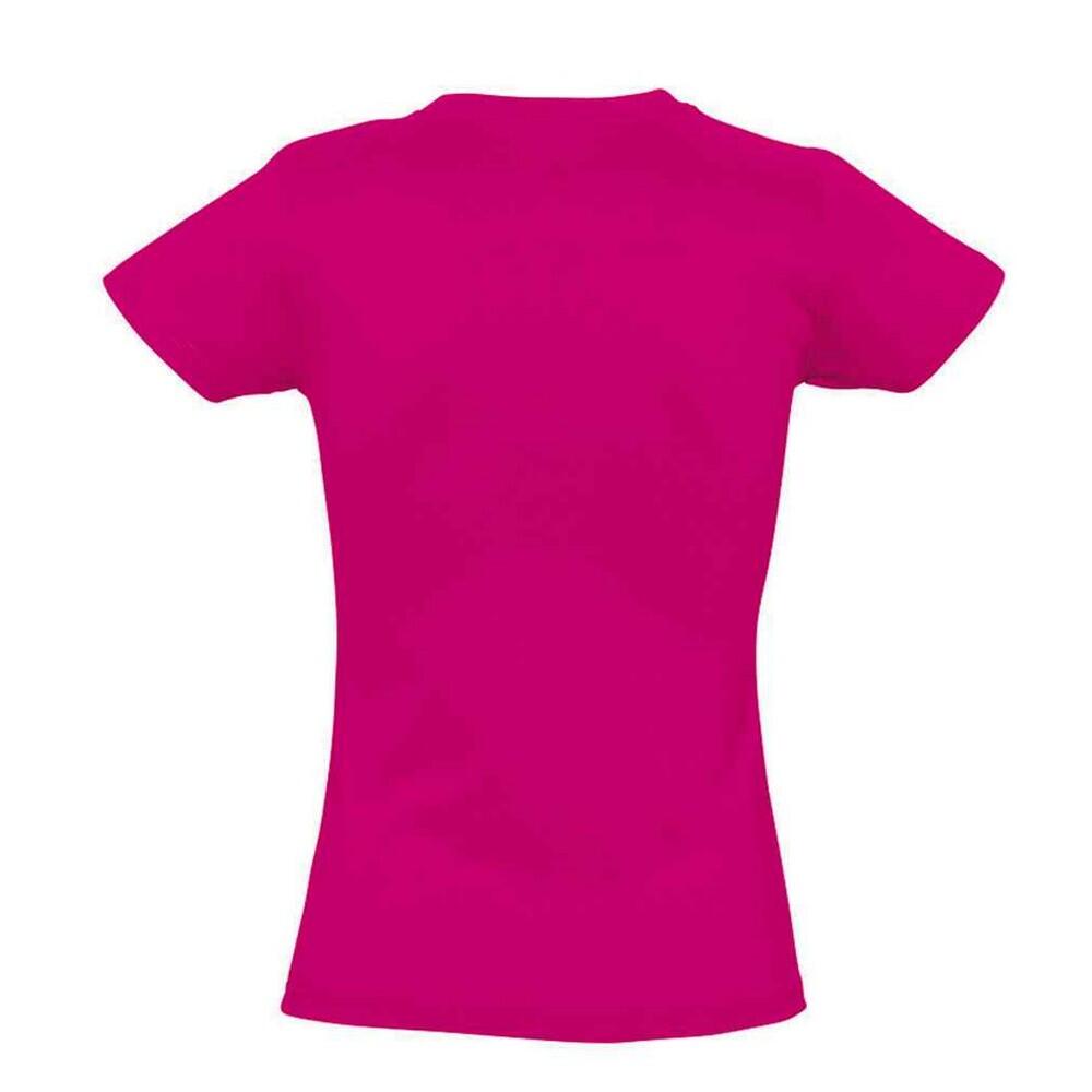 Tshirt IMPERIAL Femme (Fuchsia) 2/4
