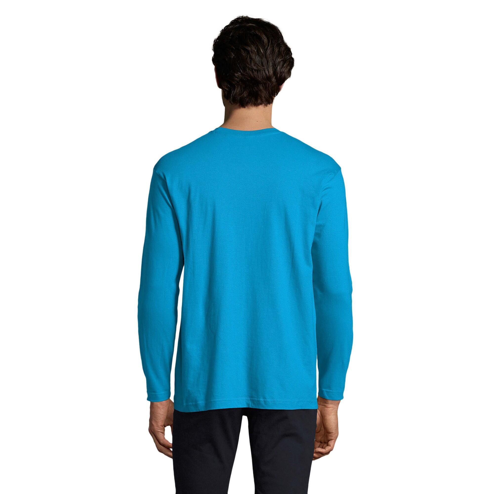 Maglietta Manica Lunga Uomo SOLS Monarch Acqua 2/3