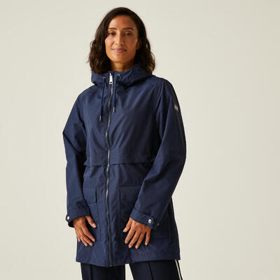 Damen Wandern Jacke wasserdicht - Navaeh, dunkelblau